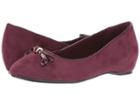 Soft Style Cahill (sassafras Faux Suede/sassafras Patent) Women's Dress Flat Shoes