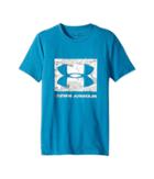 Under Armour Kids Camo Fill Tee (big Kids) (bayou Blue Medium Heather/overcast Gray) Boy's T Shirt