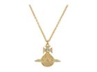 Vivienne Westwood Minnie Orb Pendant Necklace (white Crystal) Necklace