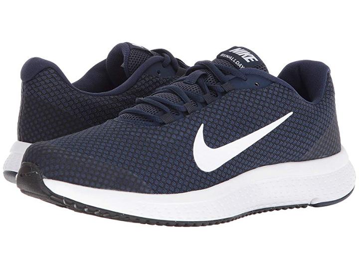 Nike Runallday (midnight Navy/white/dark Obsidian/black) Men's Running Shoes