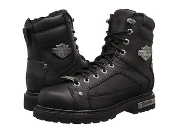 Harley-davidson Abercorn (black) Men's Lace-up Boots