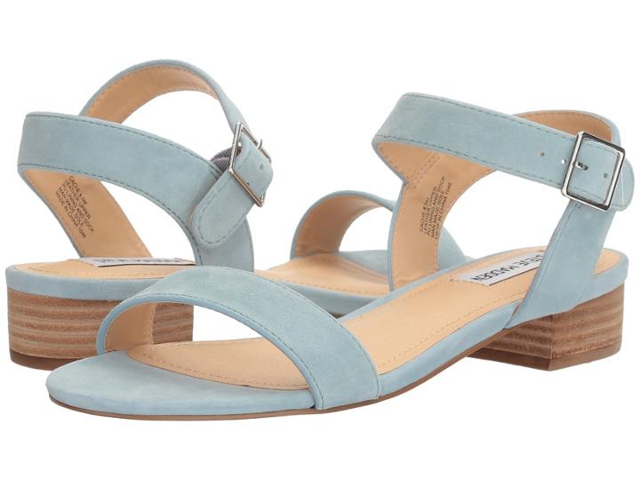 Steve Madden Cache Sandal (light Blue) Women's Shoes