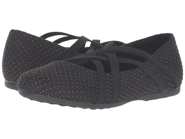 Kenneth Cole Reaction Kids Rose Bay (little Kid/big Kid) (black/stones) Girl's Shoes