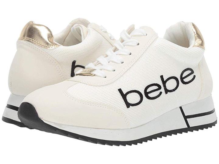 Bebe Brodie (white) Women's Shoes