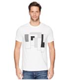 Perry Ellis Abstract Print T-shirt (black) Men's T Shirt