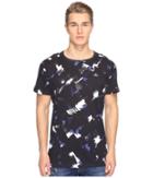 Vivienne Westwood Squiggle Cross T-shirt (black) Men's T Shirt