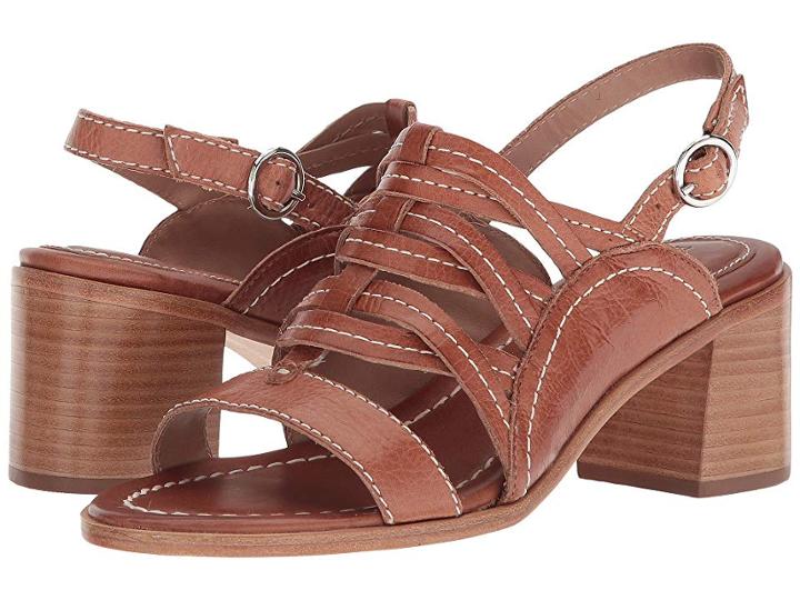 Bernardo Blaine (cognac Tumbled Oil) Women's Sling Back Shoes