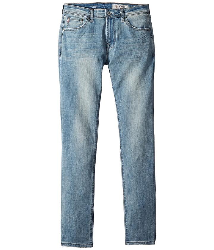 Ag Adriano Goldschmied Kids The Kingston Slim Skinny In Lite Blue (big Kids) (lite Blue) Boy's Jeans