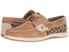 Sperry Koifish Cheetah (linen) Women's Lace Up Moc Toe Shoes