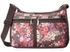 Lesportsac Deluxe Everyday Bag (wistful Florals) Cross Body Handbags