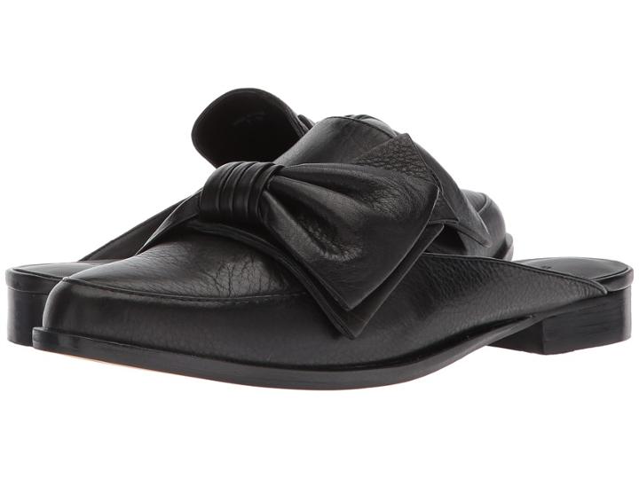 Rebecca Minkoff Mabel (black Lamba) Women's Clog/mule Shoes