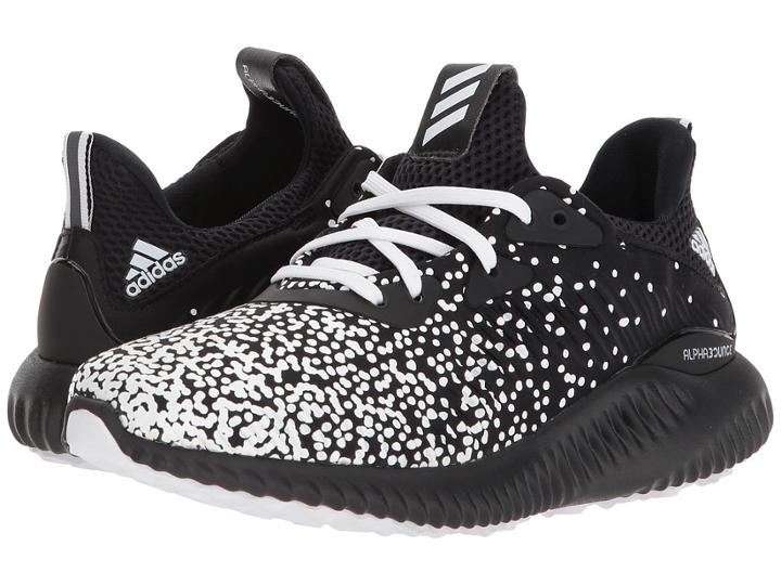 Adidas Kids Alphabounce (big Kid) (black/white/black) Kids Shoes
