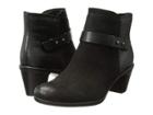 Rockport Cobb Hill Collection Cobb Hill Rashel Buckle Boot (black Nubuck) Women's Shoes