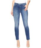 7 For All Mankind The Ankle Skinny In Newcastle Broken Twill (newcastle Broken Twill) Women's Jeans