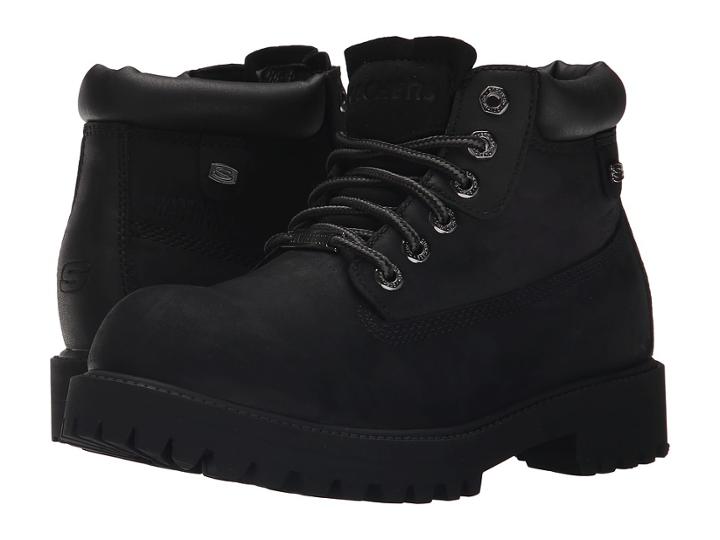 Skechers Sergeants Verdict (black) Men's Lace-up Boots