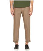 Vince Hemp Cropped Trousers (pebble Taupe) Men's Casual Pants