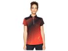 Jamie Sadock Prizm Short Sleeve Top (joy Ride Red) Women's Clothing