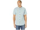 Columbia Rapid Riverstm Ii Short Sleeve Shirt (impulse Blue Multi Gingham) Men's Short Sleeve Button Up