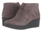 Clarks Athie Terra (dark Taupe Suede) Women's Lace-up Boots