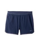 Nike Kids Tournament Shorts (little Kids/big Kids) (thunder Blue/lgtcar/flslvr) Girl's Shorts