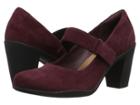 Clarks Adya Clara (burgundy) Women's  Shoes