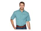 Cinch Athletic Plaid Short Sleeve (multicolored) Men's Short Sleeve Button Up