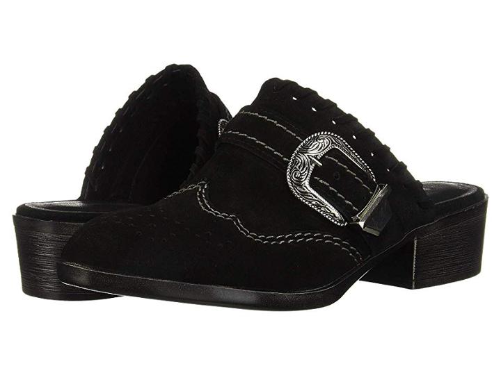 Dirty Laundry Waltz Split Suede (black) Women's Shoes