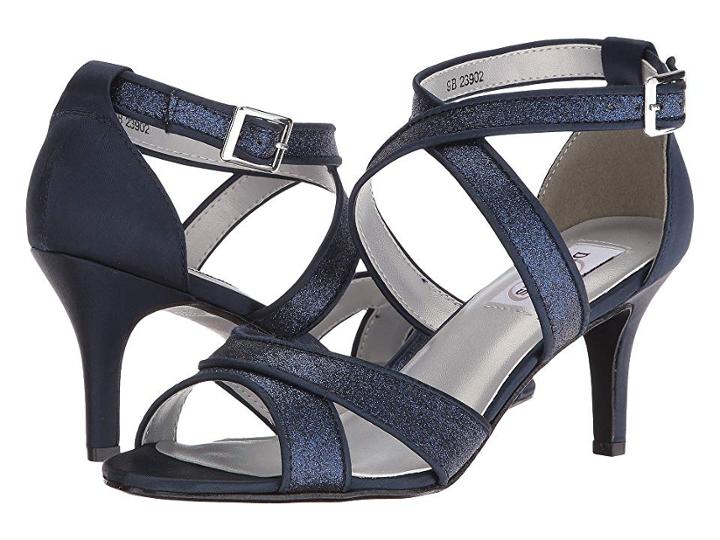 Touch Ups Amber By Dyeables (navy Glitter) Women's Shoes