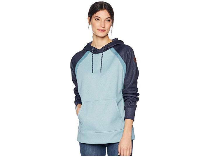 Burton Women's Crown Bonded Pullover (trellis Heather/mood Indigo Heather) Women's Sweatshirt