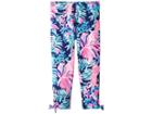 Lilly Pulitzer Kids Maia Leggings (toddler/little Kids/big Kids) (multi Garden Get Away) Girl's Casual Pants