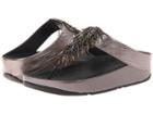 Fitflop Cha Chatm (nimbus Silver) Women's Slide Shoes