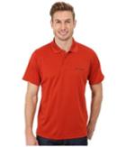 Columbia New Utilizer Polo (flame) Men's Short Sleeve Pullover
