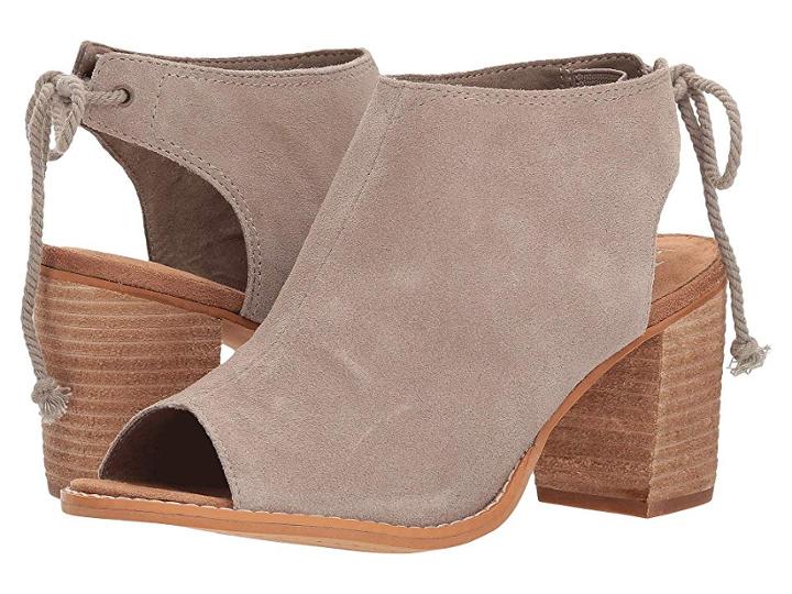 Toms Elba (desert Taupe Suede) High Heels