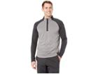 Nike Golf Aerolayer Top (black/black) Men's Short Sleeve Knit