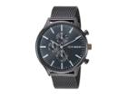 Steve Madden Multifunction Dial Men Alloy Band Watch Smw187 (black) Watches