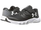Under Armour Kids Ua Bps Primed 2 Ac (little Kid) (black/steel/white) Boys Shoes