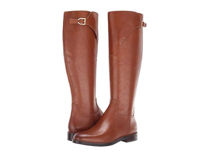 Cole Haan Harrington Grand Riding Boot (british Tan Leather) Women's Boots