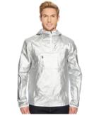 The North Face Crew Run Wind Anorak (shiny Silver Metallic) Men's Coat