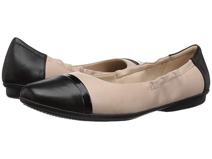 Clarks Gracelin Jenny (nude Pink Leather) Women's  Shoes