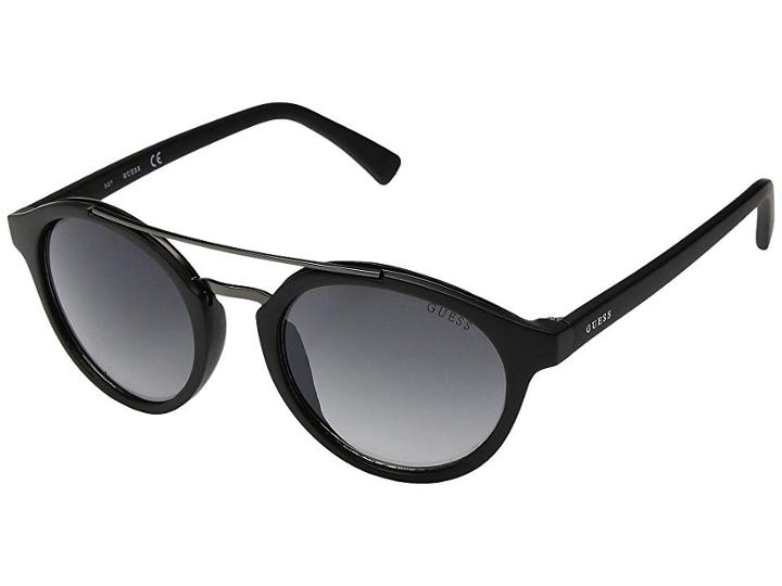 Guess Gf5027 (matte Black/smoke Gradient Lens) Fashion Sunglasses