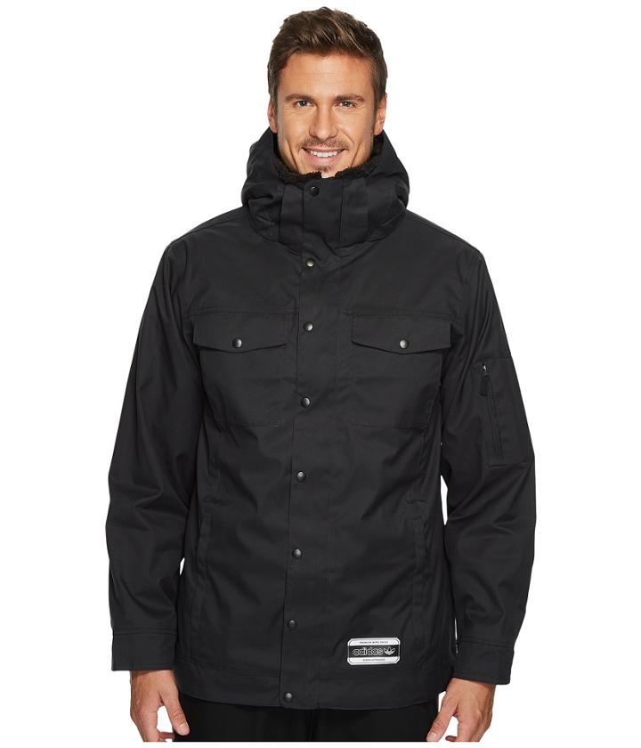 Adidas Skateboarding Glisan Jacket (black/mesa) Men's Coat
