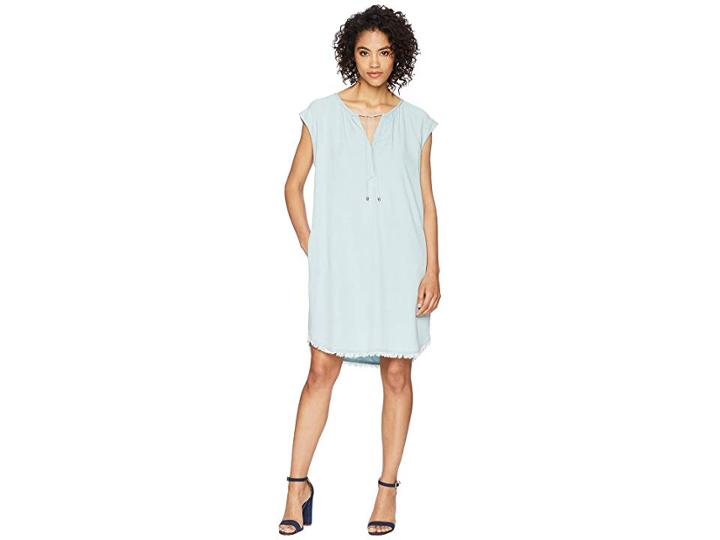 Splendid Crosshatch Drop Shoulder Dress (polar) Women's Dress