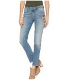 Mavi Jeans Ada Boyfriend In Mid Rose Embroidery (mid Rose Embroidery) Women's Jeans