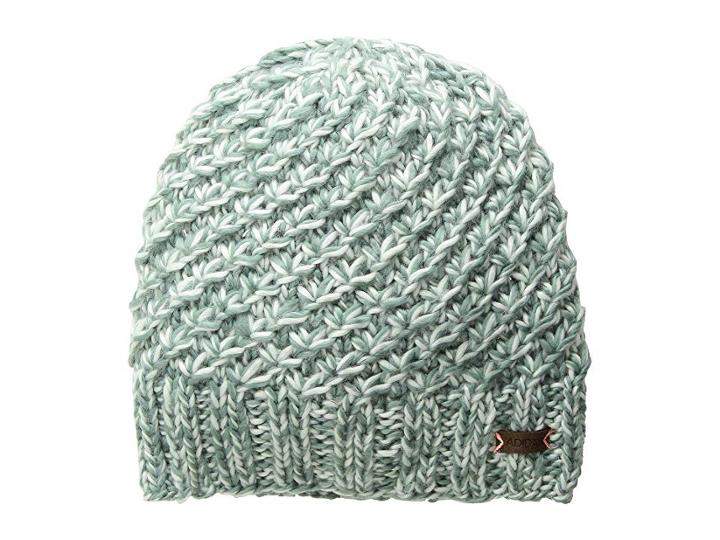 Adidas Whittier Beanie (raw Green/ash Green Marl/clear Orange) Beanies