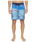 Prana High Seas Shorts (dusky Skies Elliot) Men's Swimwear
