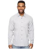 Royal Robbins Double Cloth Long Sleeve (pewter) Men's Long Sleeve Button Up