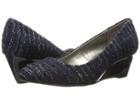Bandolino Franci (navy Tweed/gros Grain) Women's Shoes