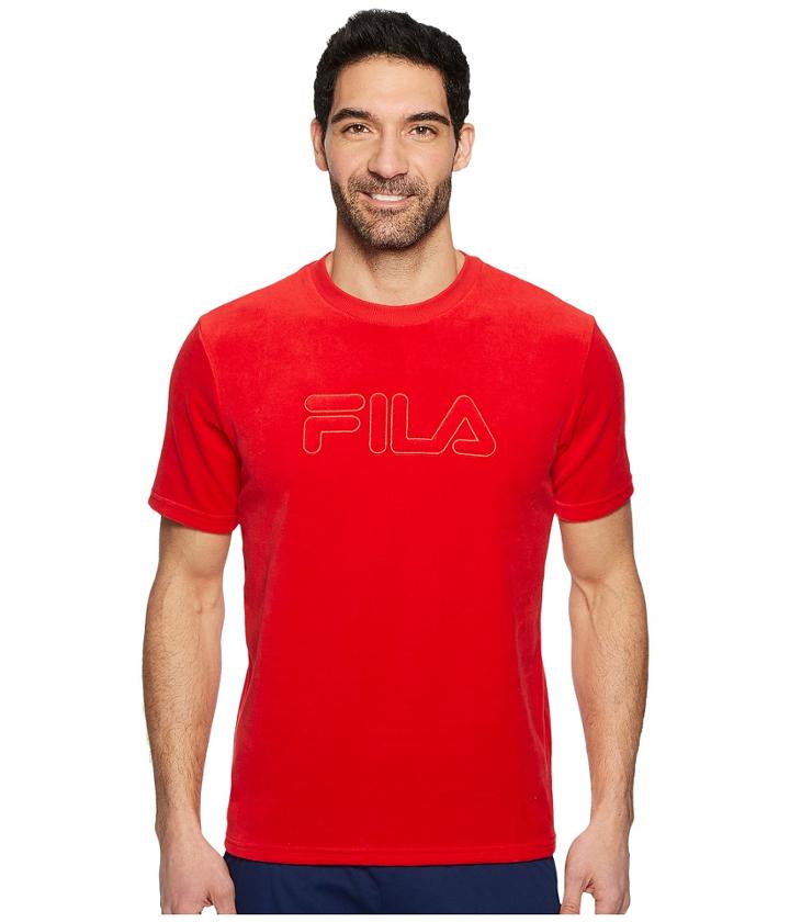 Fila Ellis T-shirt (chinese Red) Men's T Shirt