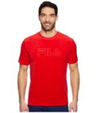 Fila Ellis T-shirt (chinese Red) Men's T Shirt