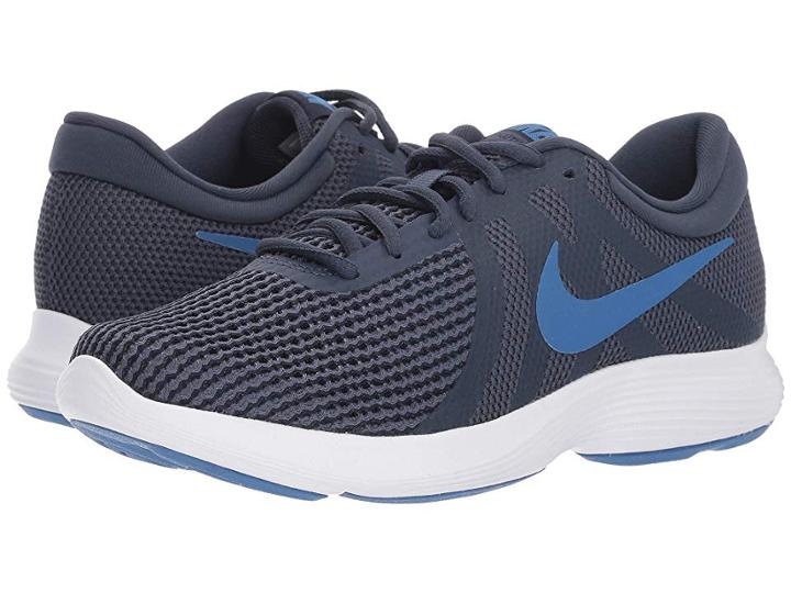 Nike Revolution 4 (dark Obsidian/mountain Blue/thunder Blue) Women's Running Shoes